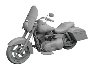 harley-davidson fld dyna switchback 2015 3D Model