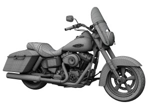 harley-davidson fld dyna switchback 2015 3D-Modell
