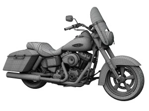 harley-davidson fld dyna switchback 2015 3D Model