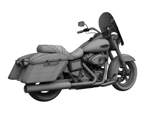harley-davidson fld dyna switchback 2015 3D Model