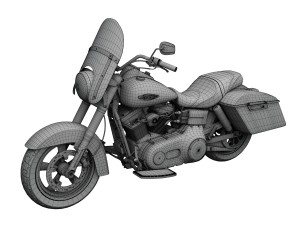 harley-davidson fld dyna switchback 2015 3D-Modell