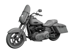 harley-davidson fld dyna switchback 2015 3D-Modell