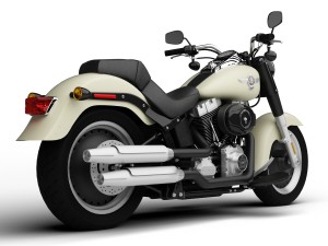 harley-davidson flstfb softail fat boy lo 2015 Model 3D