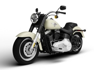 harley-davidson flstfb softail fat boy lo 2015 Model 3D