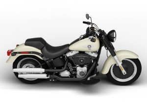harley-davidson flstfb softail fat boy lo 2015 Model 3D
