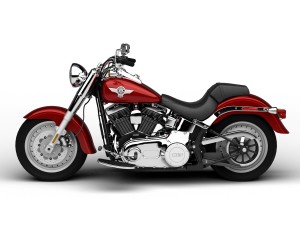 harley-davidson flstf softail fat boy 2015 3D 模型