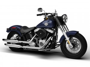 harley-davidson fls softail slim 2015 3D Модель