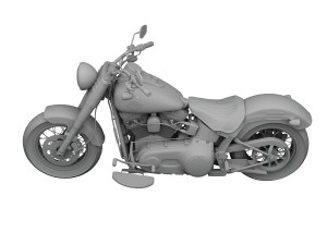 harley-davidson fls softail slim 2015 3D 模型