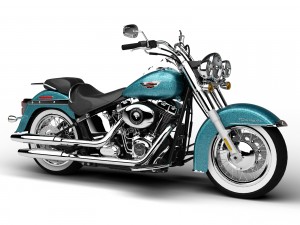 harley-davidson flstn softail deluxe 2015 3D Модель