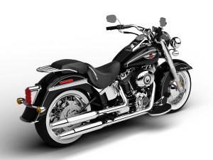 harley-davidson flstn softail deluxe 2015 Model 3D