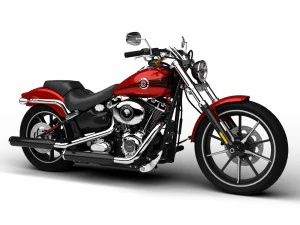 harley-davidson fxsb softail fuga 2015 Modelo 3D