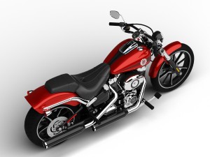 harley-davidson fxsb softail breakout 2015 3D-Modell