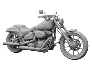 harley-davidson fxsb softail breakout 2015 3D-Modell