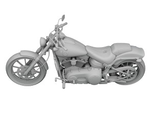 harley-davidson fxsb softail breakout 2015 3D-Modell