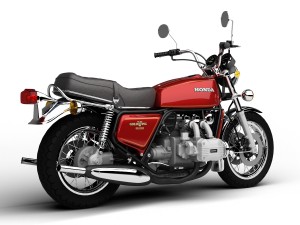 honda gl1000 goldwing 1975 3D Model