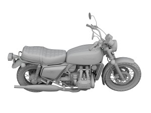 honda gl1000 goldwing 1975 3D Model