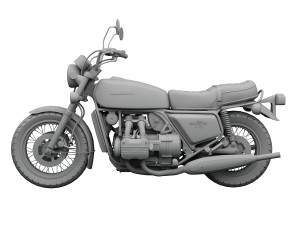 honda gl1000 goldwing 1975 3D Model