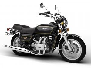 honda gl1000 goldwing 1978 3D Модель