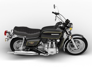 honda gl1000 goldwing 1978 3D-Modell