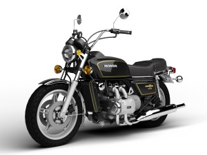 honda gl1000 goldwing 1978 3D-Modell