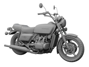 honda gl1000 goldwing 1978 3D-Modell