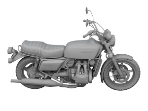 honda gl1000 goldwing 1978 3D-Modell