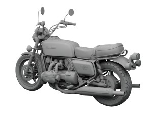 honda gl1000 goldwing 1978 3D-Modell