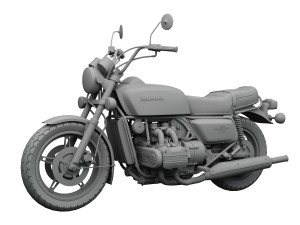 honda gl1000 goldwing 1978 3D-Modell