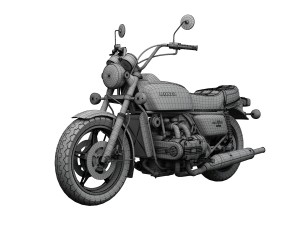 honda gl1000 goldwing 1978 3D-Modell
