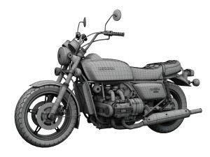 honda gl1000 goldwing 1978 3D-Modell