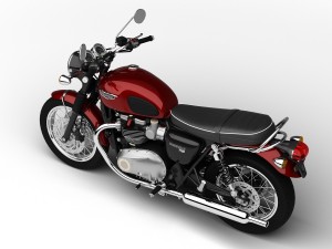 triumph bonneville t120 2016 3D Model