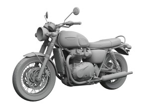 triumph bonneville t120 2016 3D Model
