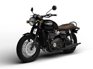 triomphe bonneville t120 noir 2016 Modèle 3D