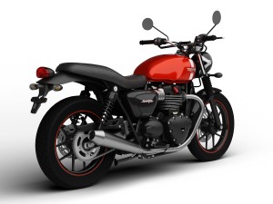 triumph street twin 2016 3D Model