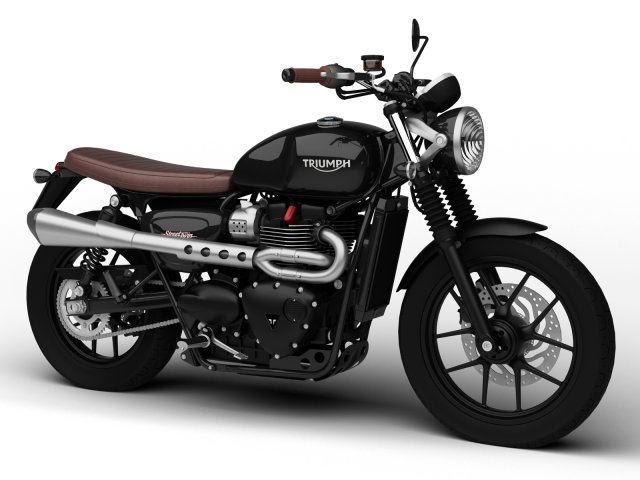Triumph street twin scrambler top