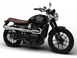Triunfo Street Twin Scrambler 2016 Modelo 3D