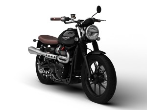 triumph street twin scrambler 2016 3D-Modell