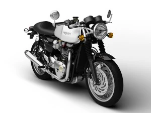 triumph thruxton 2016 3D Model