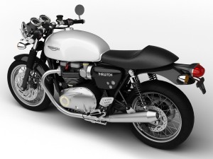 triumph thruxton 2016 3D Model