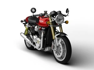 triumph thruxton r 2016 3D Model