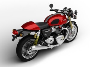triumph thruxton r 2016 3D-Modell
