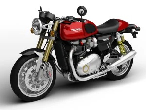triumph thruxton r 2016 3D Model