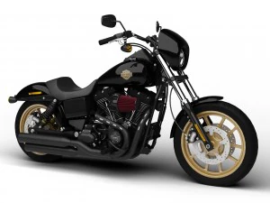 harley-davidson fxdl dyna low rider 2016 Modelo 3D