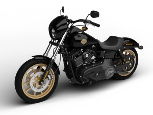 harley-davidson fxdl dyna low rider s 2016 Modello 3D