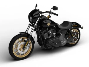 harley-davidson fxdl dyna low rider 2016 Modelo 3D