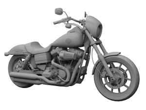 harley-davidson fxdl dyna low rider s 2016 Modello 3D