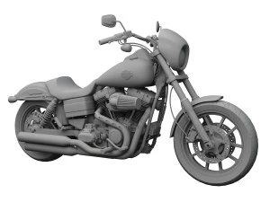 harley-davidson fxdl dyna low rider 2016 Modelo 3D