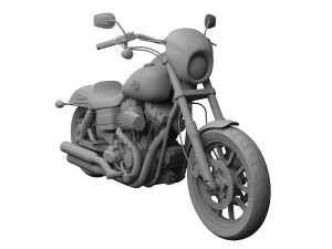 harley-davidson fxdl dyna low rider s 2016 Modello 3D