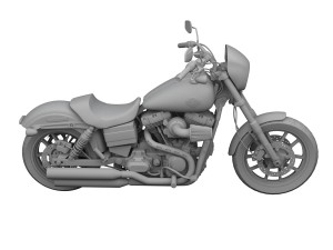 harley-davidson fxdl dyna low rider s 2016 Modello 3D
