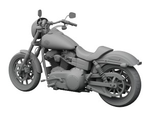 harley-davidson fxdl dyna low rider s 2016 Modello 3D